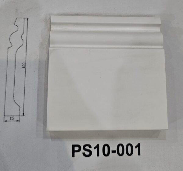 نعلة فايبر أبيض 10 سم – ديكور الخرج